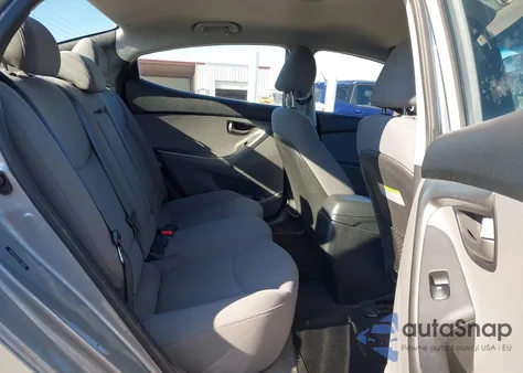 2016 Hyundai Elantra Se z USA, uszkodzony, nr VIN 5NPDH4AE6GH739205